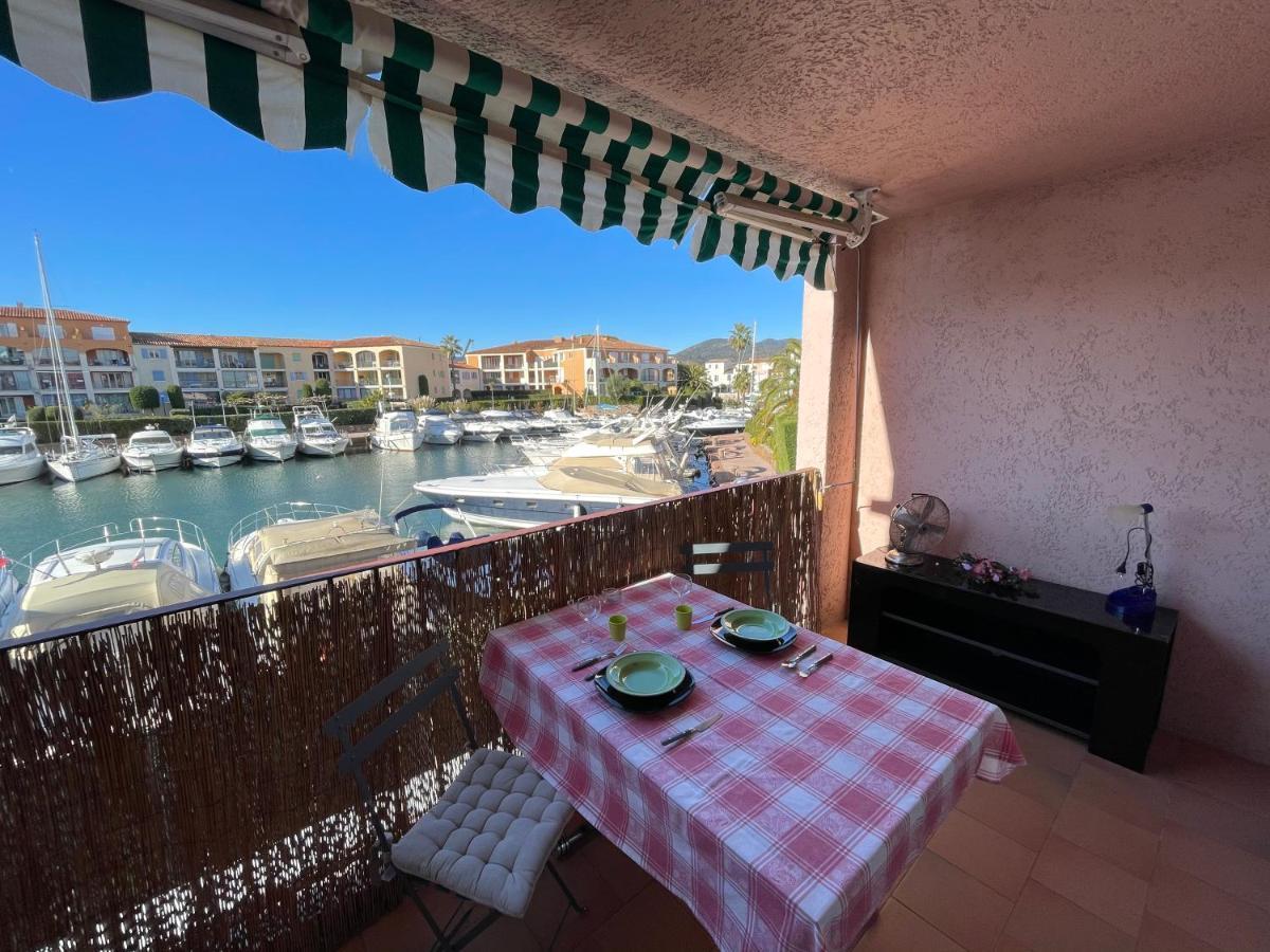 Appartement Port Cogolin Vue Bateau Extérieur photo