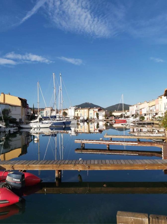 Appartement Port Cogolin Vue Bateau Extérieur photo